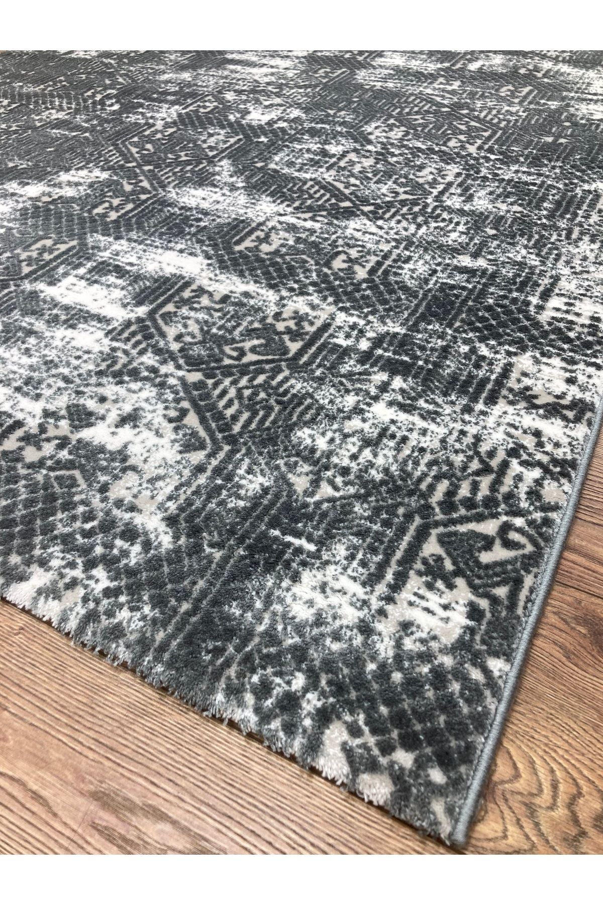 Laura Koleksiyonu Bej Renk 4 Metrekare 150x230cm %100 Akrilik Iplik Saçaksız Makine Dokuma Salon Mutfak Yatak Odası Halısı