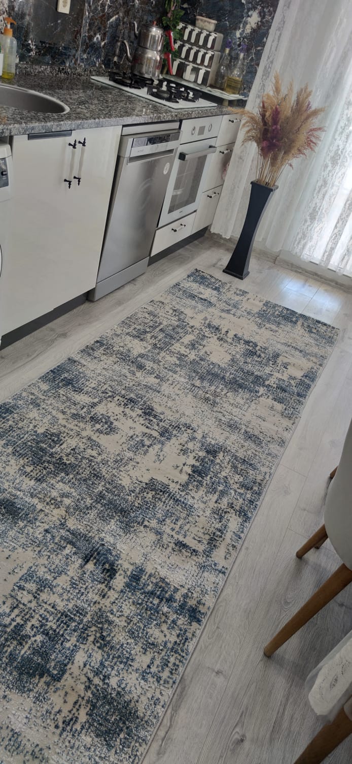 Modern koridor halısı kullanım örneği 2634A Mutfak 2