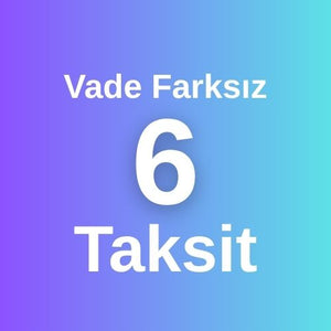 Vade Farksız 6 Taksit Fırsatı