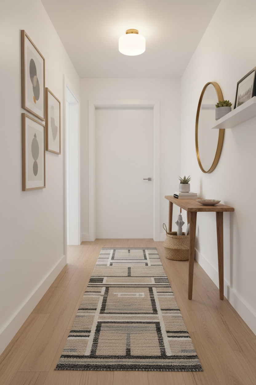 100x200 cm koridor halisi antre yolluk dar alan