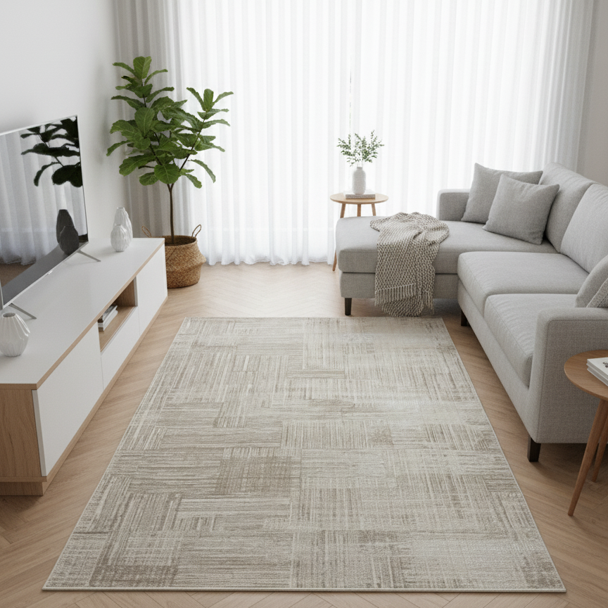 Makine Dokuma Salon Halısı 160x230 4 Metrekare - Modern Halı Modelleri - Ottofis Halı