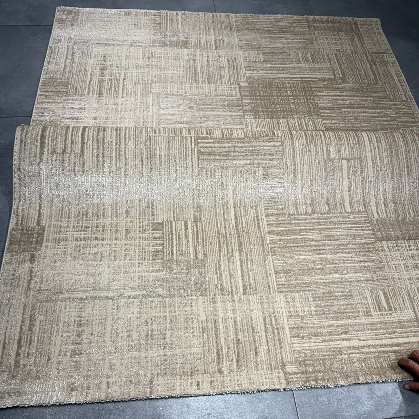 Makine Dokuma Salon Halısı 160x230 4 Metrekare - Modern Halı Modelleri - Ottofis Halı