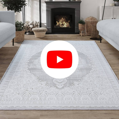 Concept Aura Hayalinizdeki Salonun İlk Adımı: Bej-Gri Modern Halı 4 Metrekare (4 m²)