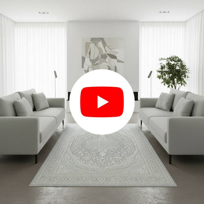 Concept Aura Stil Sahibi Geleceğin Zemininde: Bej-Gri Modern Halı 4 Metrekare (4 m²)