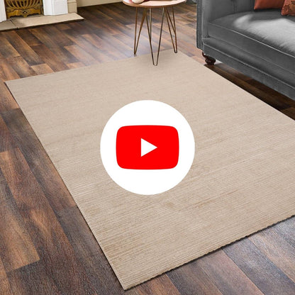 Impressive Serisi Moderm Tasarım Saçaksız 4 Metrekare Krem Salon Yatak Odası Halısı